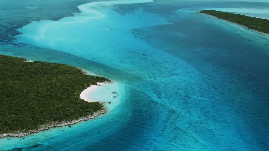 Images aériennes des Bahamas