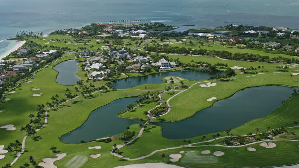 Images aériennes des Bahamas