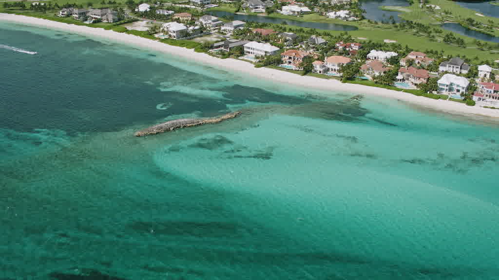 Images aériennes des Bahamas