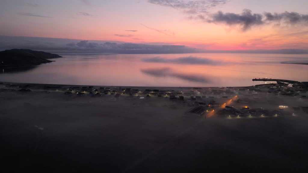 Miquelon in the Morning Mist