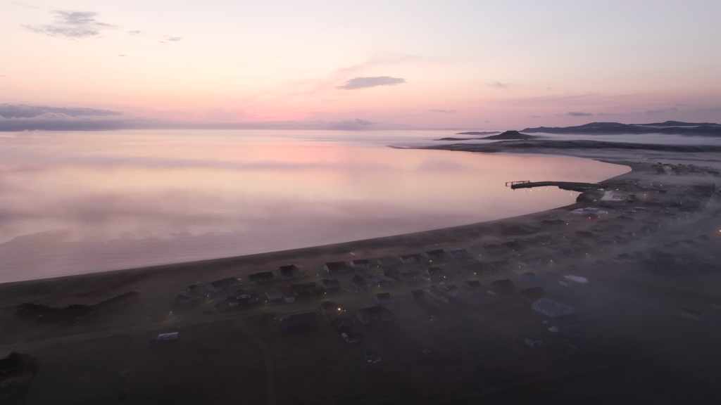 Miquelon in Early Morning Mist