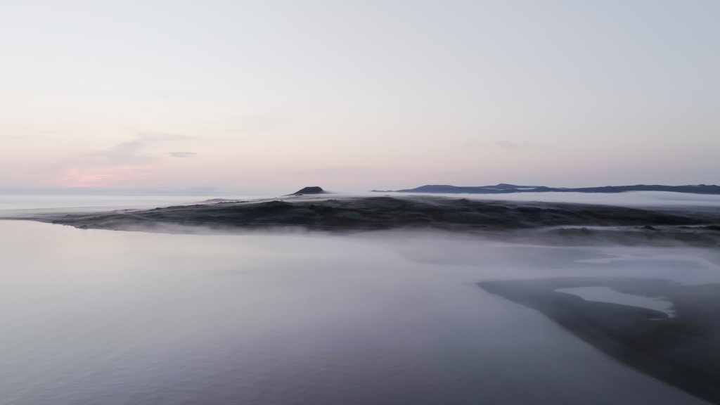 Miquelon in the Early Morning Mist