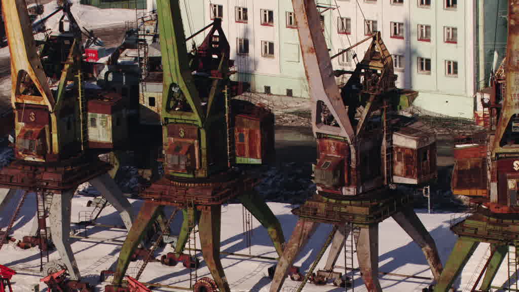 Dudinka on the Yenisei River