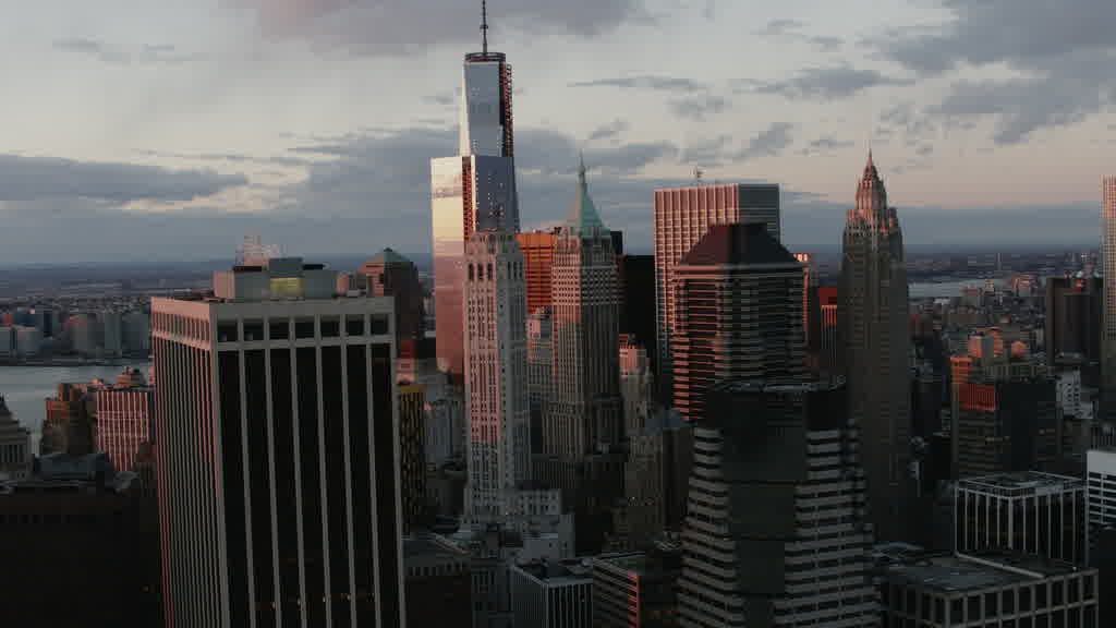 Vues aériennes de New-York