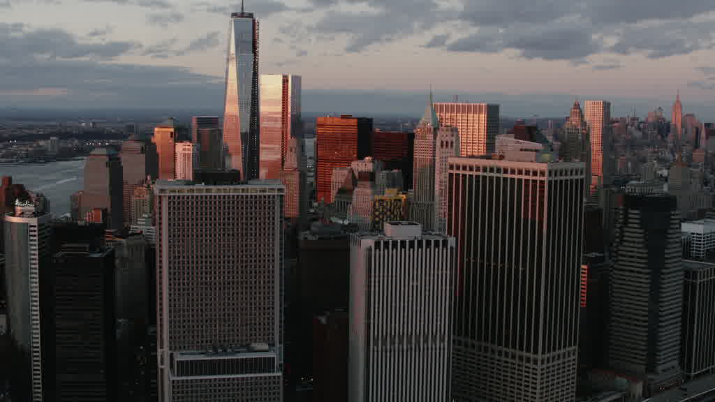 Vues aériennes de New-York